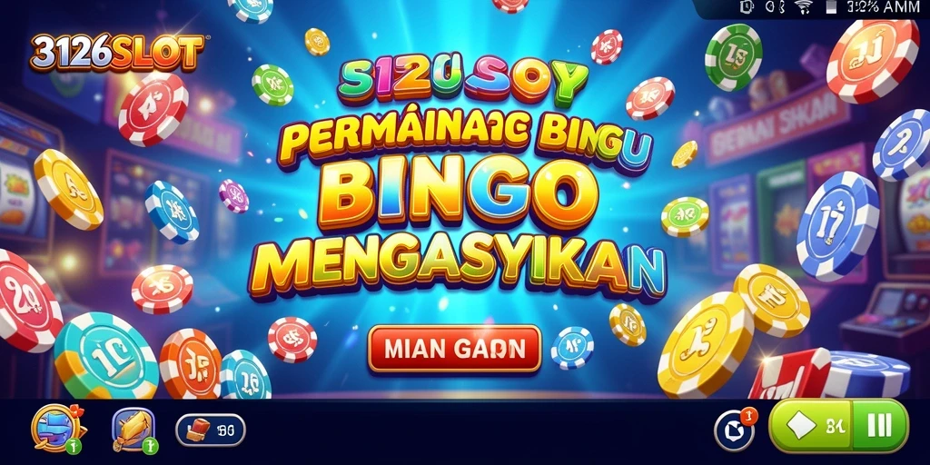 Screenshot utama 3126SLOT menampilkan gameplay Bingo yang seru.