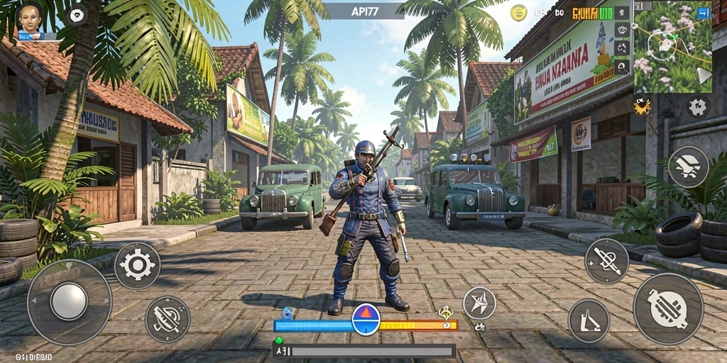 Tampilan gameplay API77 yang menarik dan interaktif.