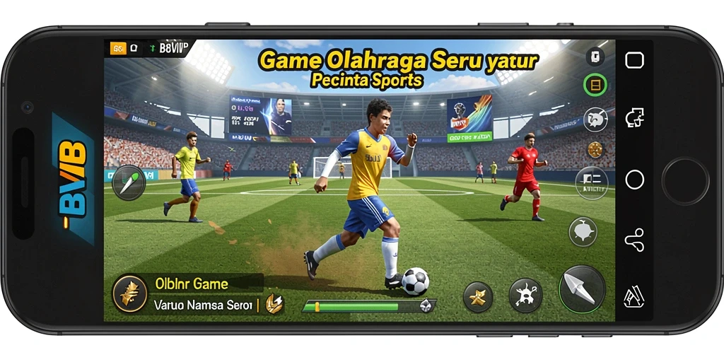 Screenshot menampilkan gameplay seru dan kompetitif B8VIP.