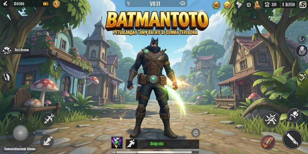 Tampilan gameplay yang memukau di dunia terbuka BATMANTOTO.