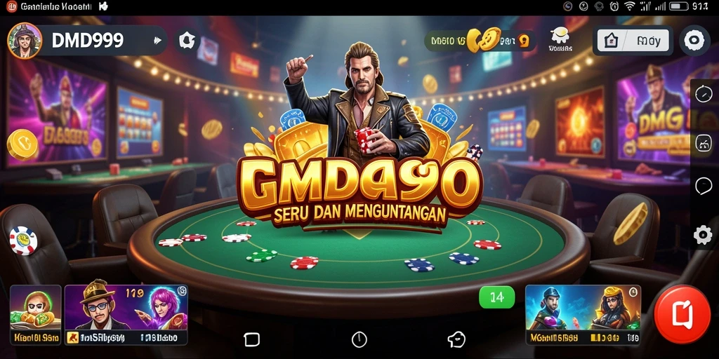 Tampilan gameplay DMD999 yang menarik dan interaktif.