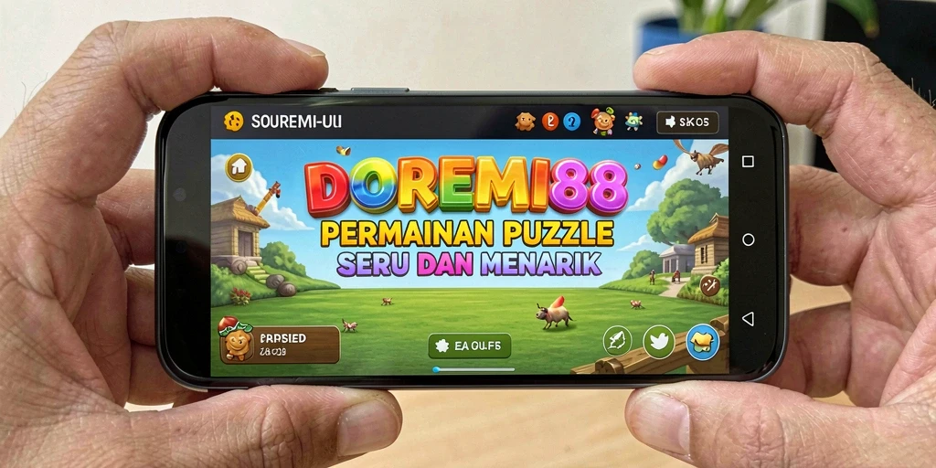 Screenshot gameplay DOREMI88 yang menampilkan teka-teki seru dan interaksi antar pemain.