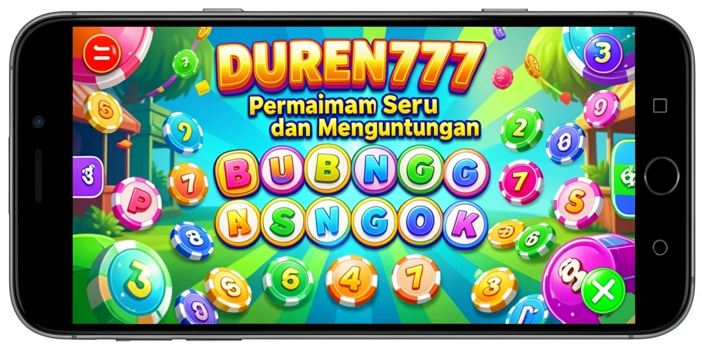 Tampilan menarik gameplay Bingo di DUREN777