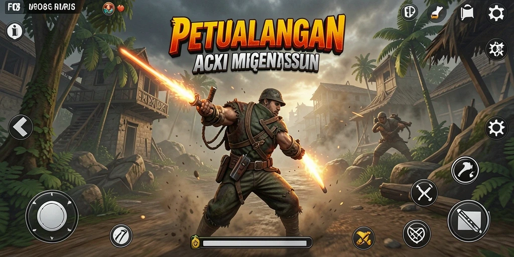 Tangkapan layar gameplay FO8 yang mengasyikkan dan penuh aksi.