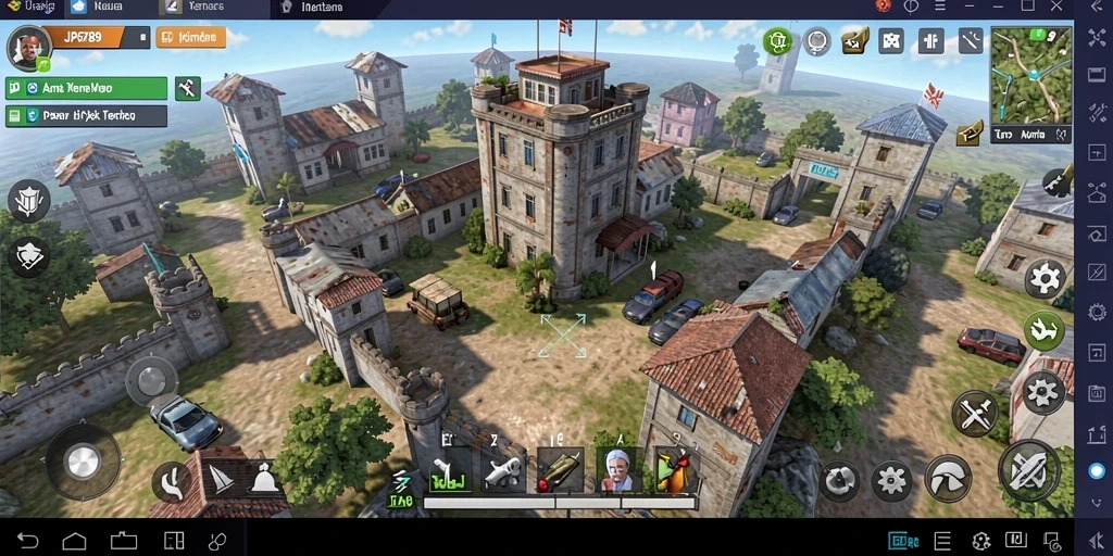 Tampilan gameplay seru dari JP6789 dalam aksi Tower Defense.