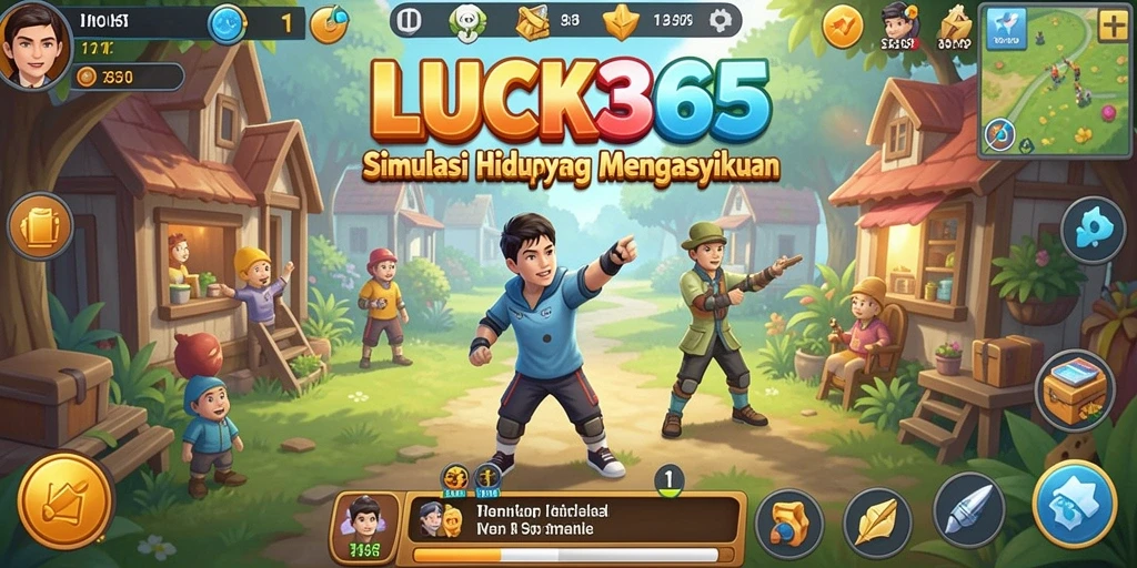 Tampilan gameplay menarik dari LUCK365 yang menawarkan simulasi mendalam.