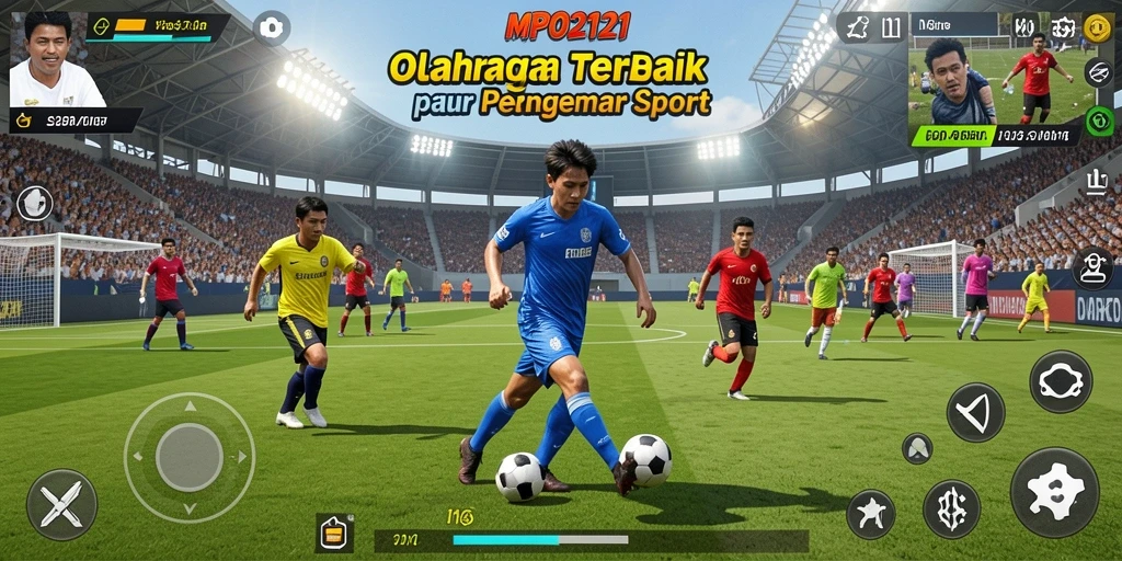 Tampilan gameplay MPO2121 yang menarik dan dinamis dalam olahraga.
