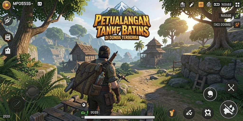Gameplay MPO555 yang memukau di dunia terbuka.