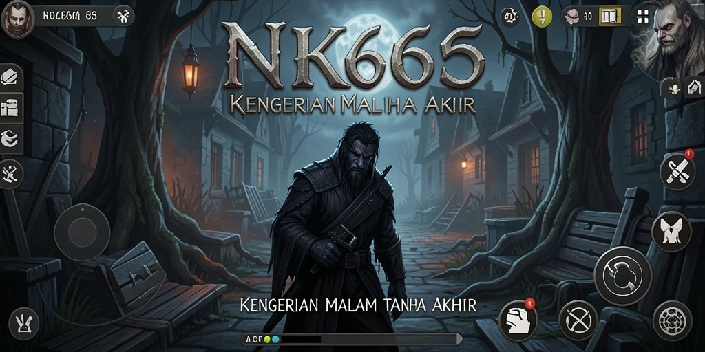 Gameplay NK666 dengan suasana horror yang mencekam.