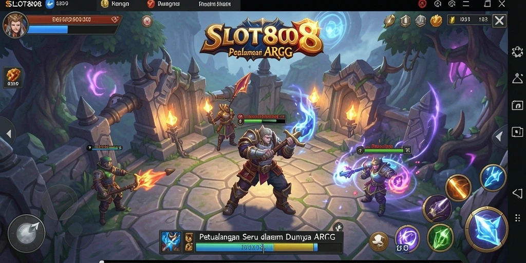 Gameplay seru dan mendebarkan di SLOT8808.