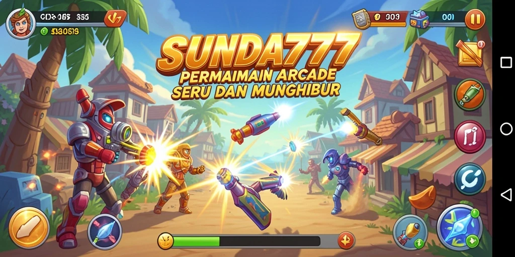 Tangkapan layar gameplay <strong>SUNDA777</strong> yang menampilkan momen seru dari permainan arcade.