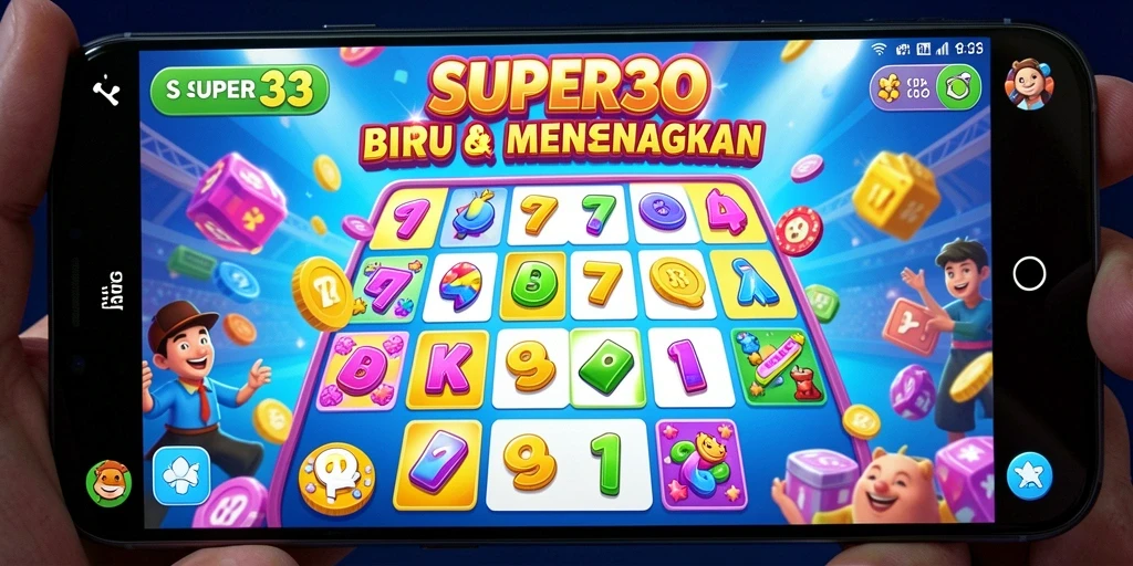 Menampilkan gameplay menarik dari SUPER33 Bingo.