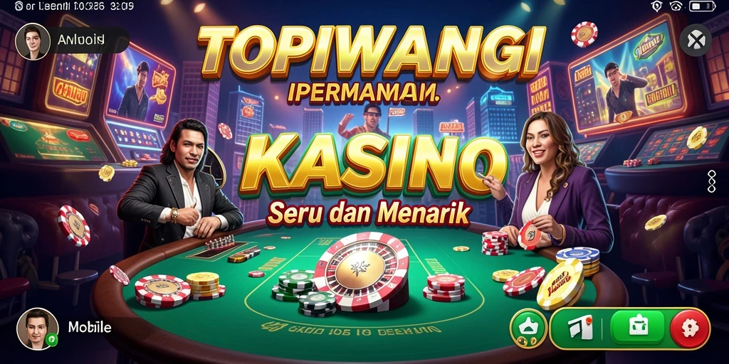 Tampilan gameplay seru dan menarik dari TOPIWANGI.